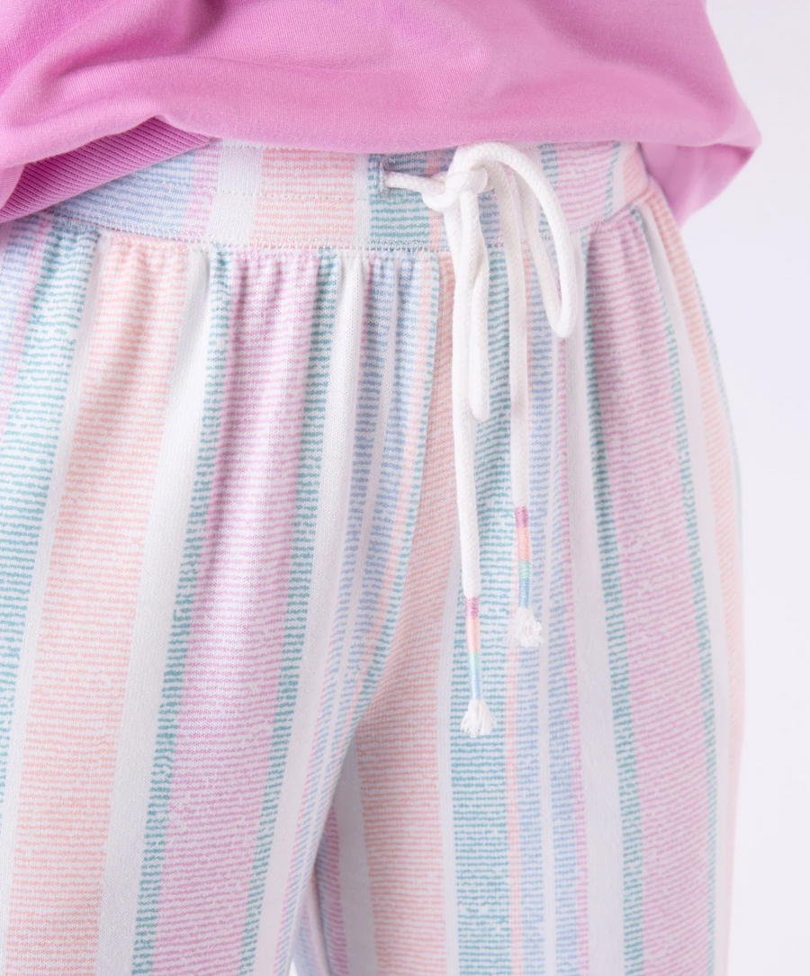 Multicolor Pajama Pants Long
