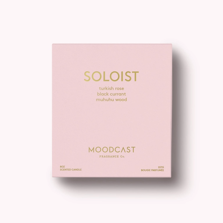 Moodcast Soloist 8oz Coconut Wax Candle