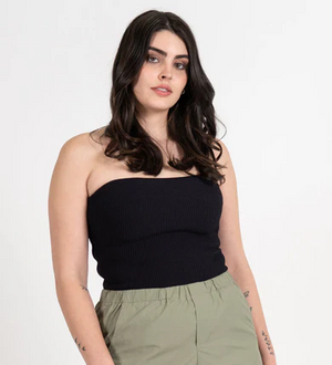 C'est Moi Ottoman Rib Tube Top