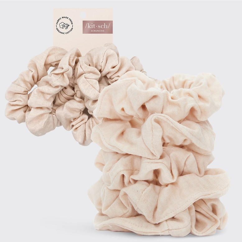 Kitsch Organic Cotton Knit Scrunchies