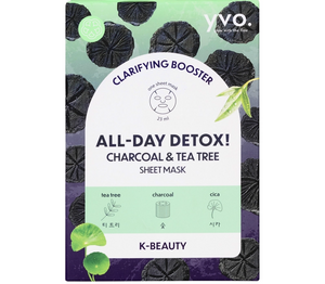 Yvo All Day Detox Charcoal Sheet Mask