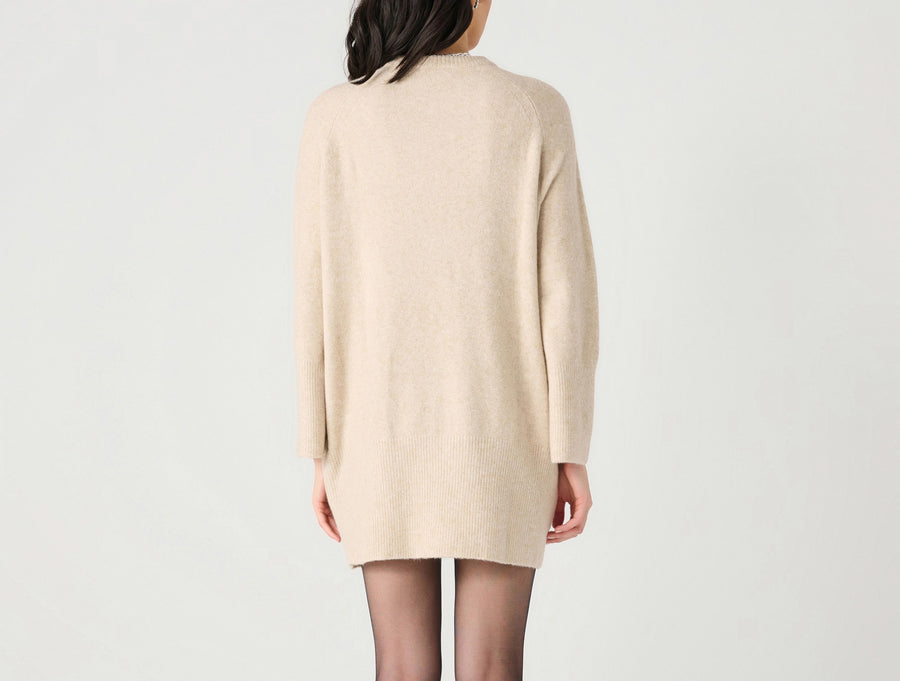 Dex L/S Crew Neck Mini Sweater Dress