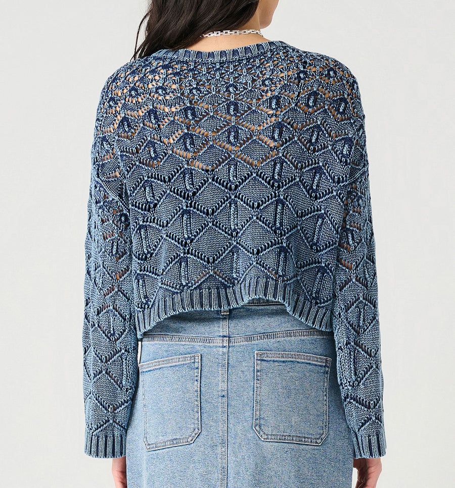 Dex L/S Crochet Sweater