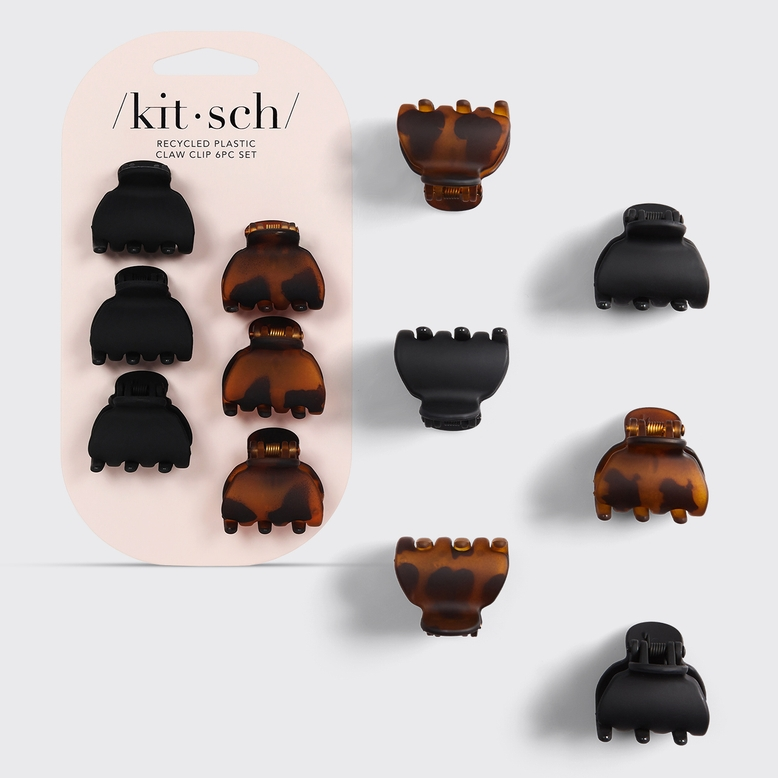 Kitsch X-Small Claw Clips 6 Pc Set