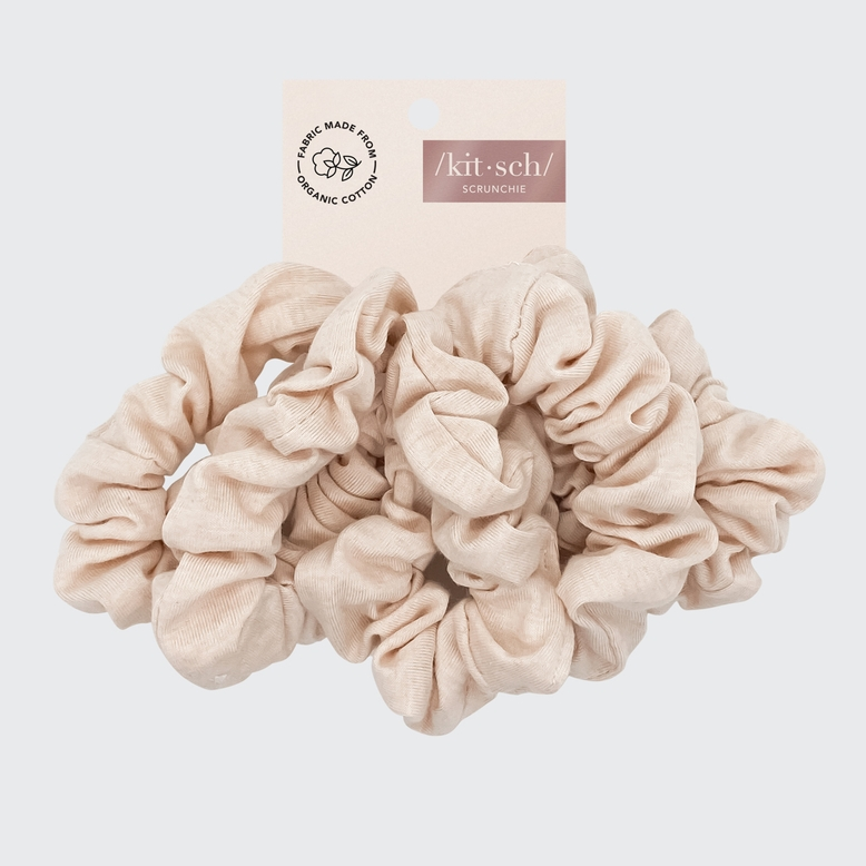 Kitsch Organic Cotton Knit Scrunchies